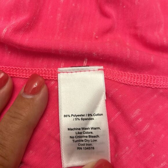 Vineyard Vines vintage whale hot pink tank top Size S New - Picture 7 of 8